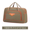 Encrypted canvas travel bag, large capacity, high-end feel, hand-held shoulder bag, long and short distance luggage bag for men and women in foreign trade, storage bag Specification image